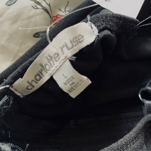 Charlotte Russe Masquerade Mesh Slit Mini Dress - Picture 5 of 5